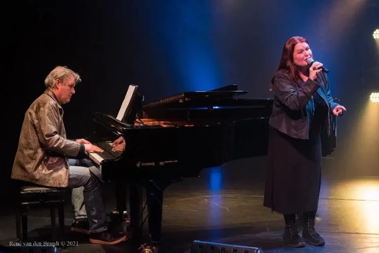 Piano-optreden op het podium, Cultuurnacht 2021